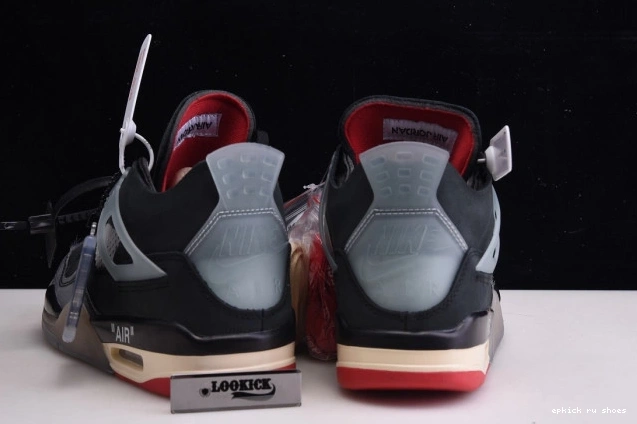 Cheap Retro Jordan CV9388-001 Off White x 4 Bred Air 0818